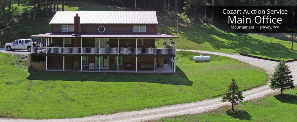 Photo of Cozart Auction Service Main Office on Mountaineer Highway West Virginia